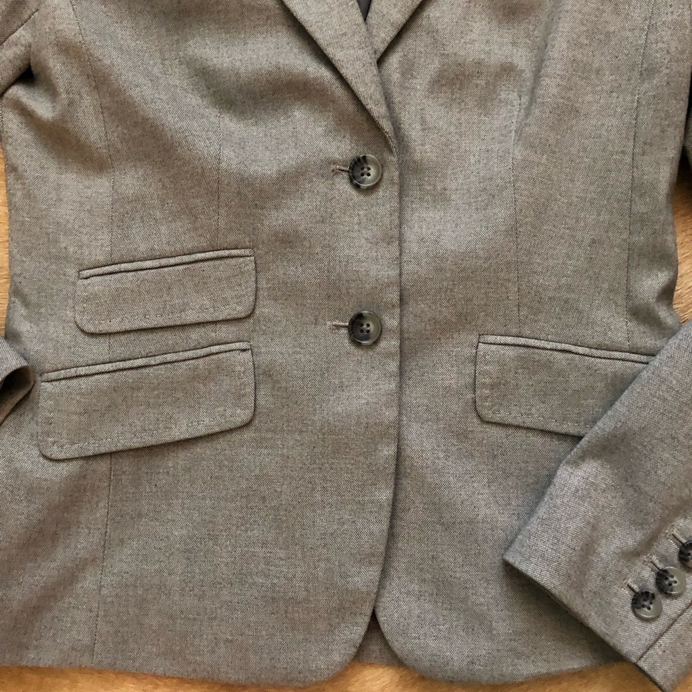 BANANA REPUBLIC Grey Blazer - Picture 3 of 10